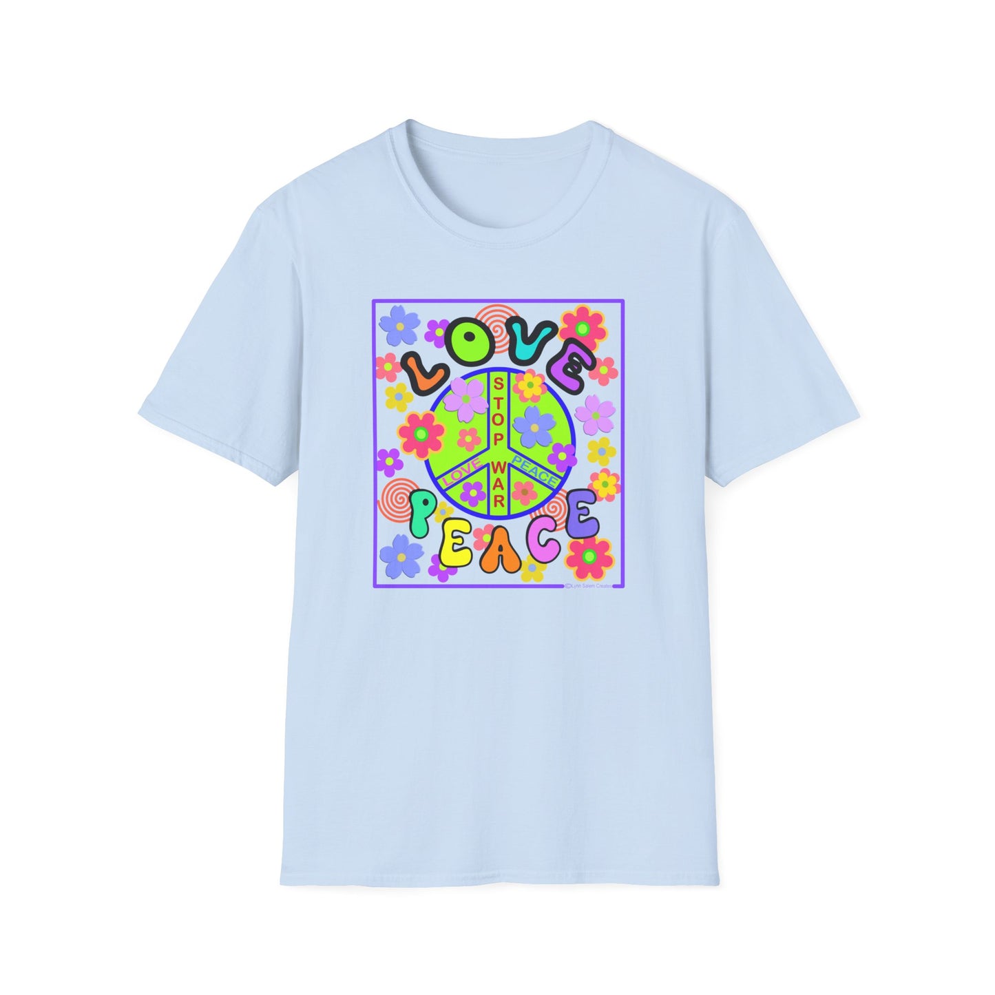 T-Shirt - Unisex Softstyle - Love & Peace