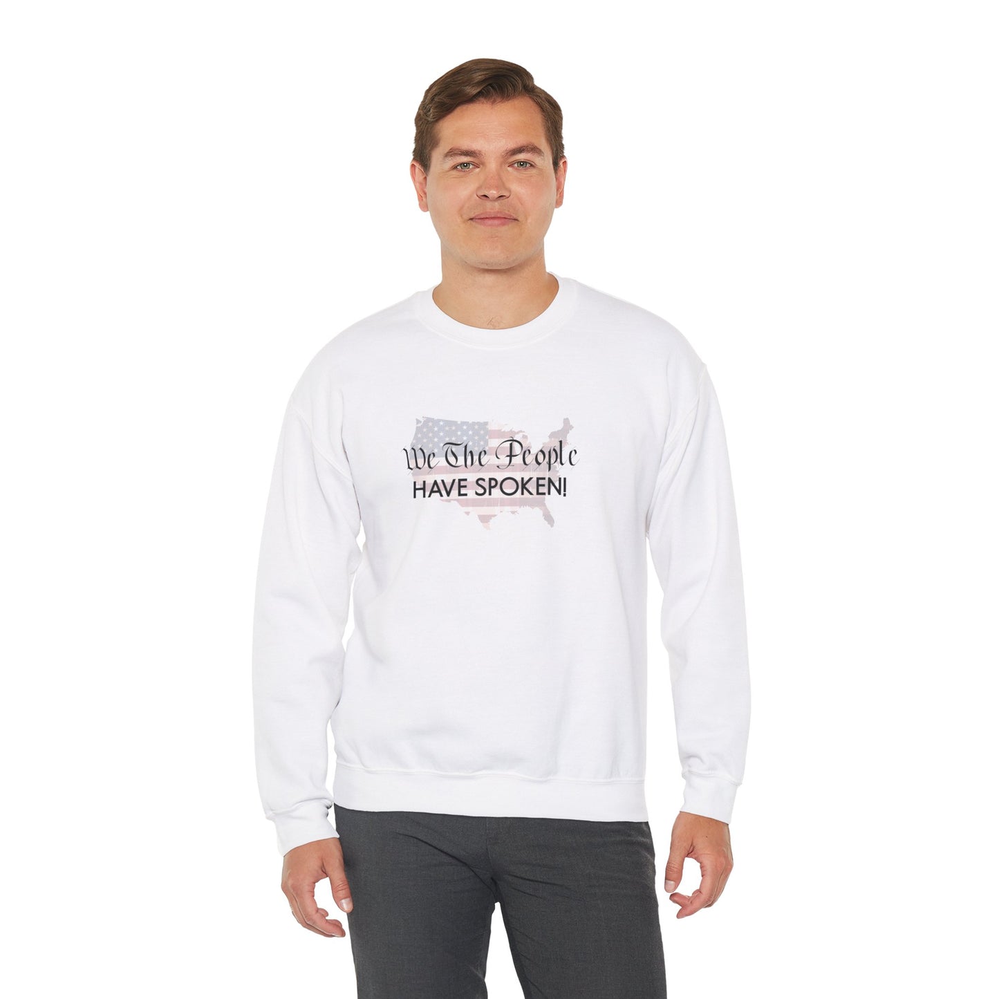 Crewneck Sweatshirt (Unisex) - We The People Have Spoken by Lynn Salem Creates