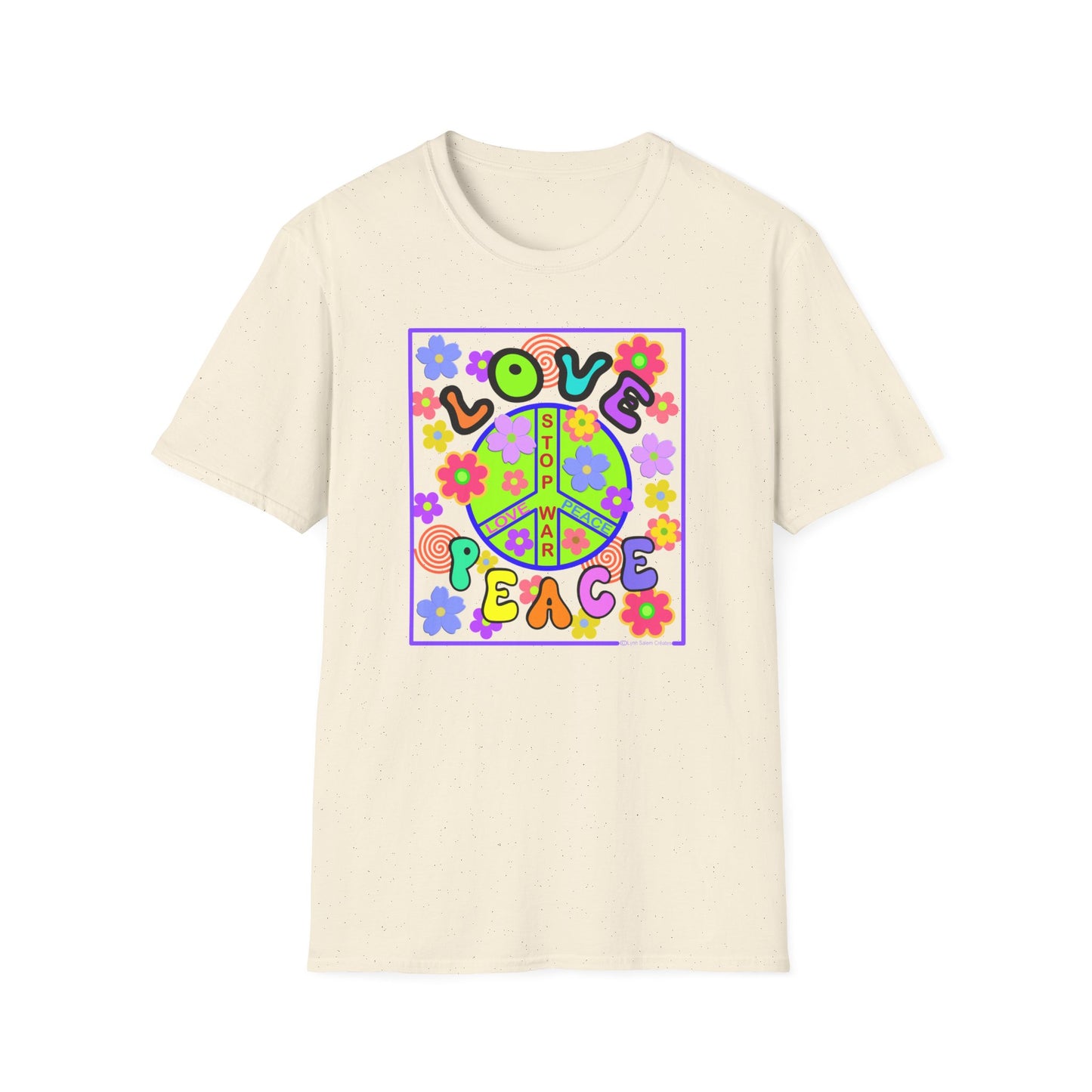 T-Shirt - Unisex Softstyle - Love & Peace