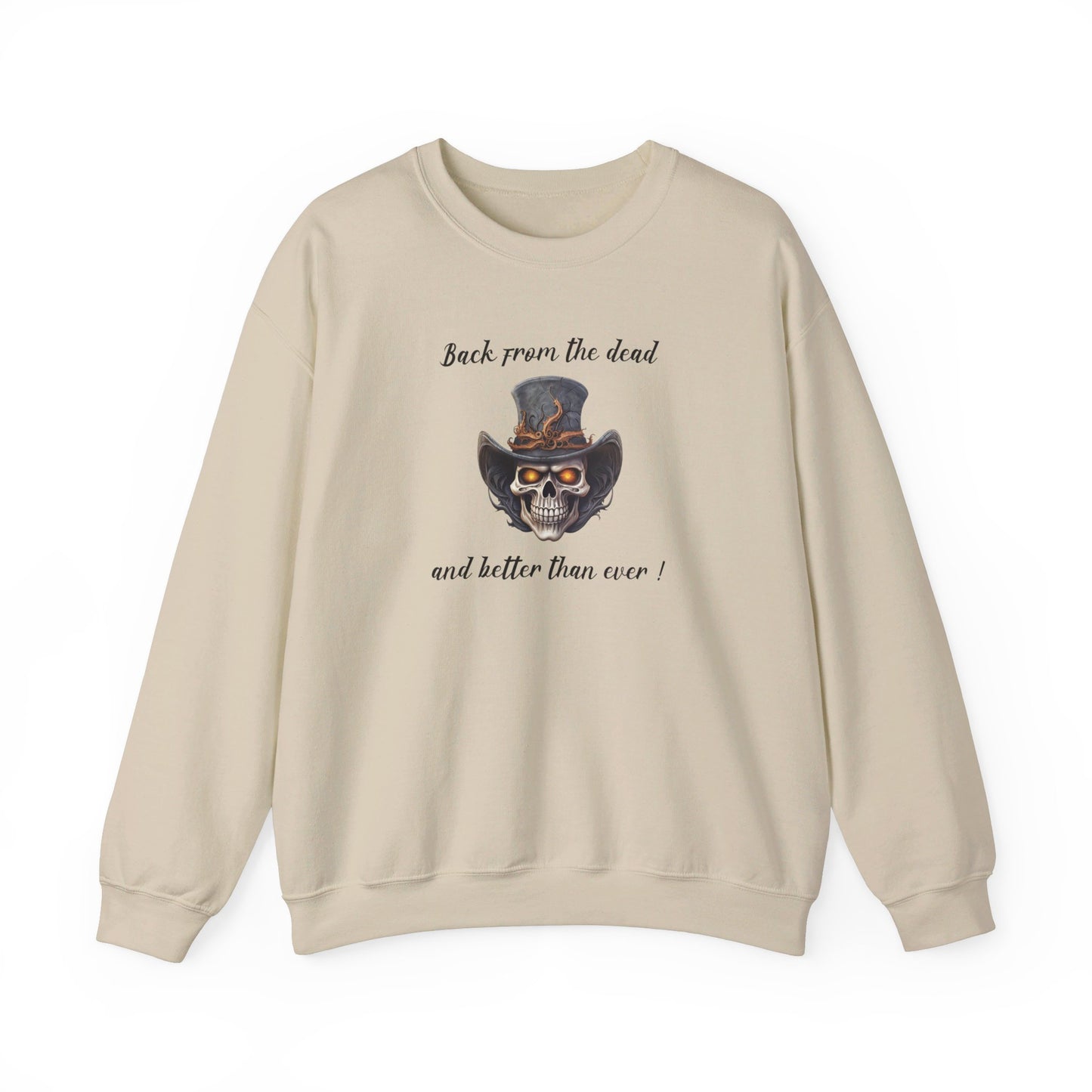 Crewneck Sweatshirt-Unisex Heavy Blend™ - Back From the Dead by Lynn Salem Creates