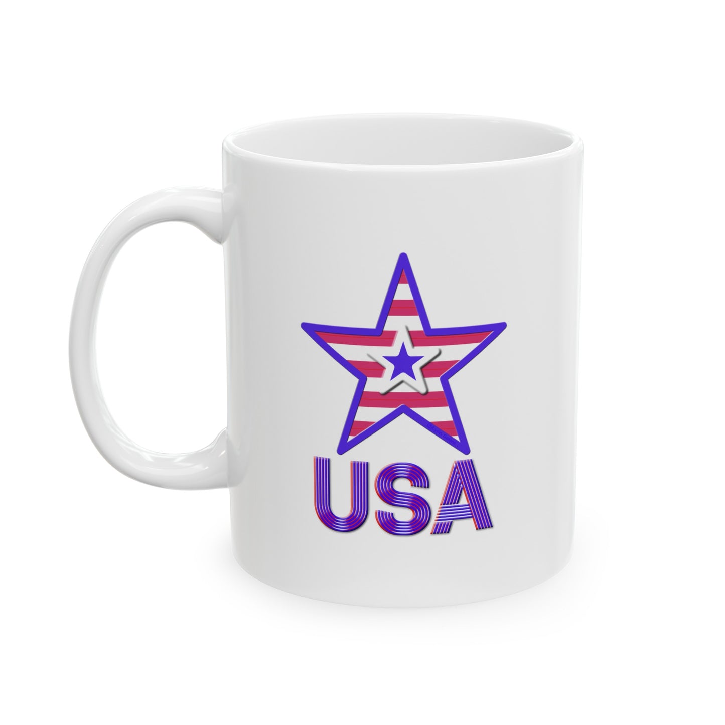 Ceramic Mug, (11oz, 15oz) - USA