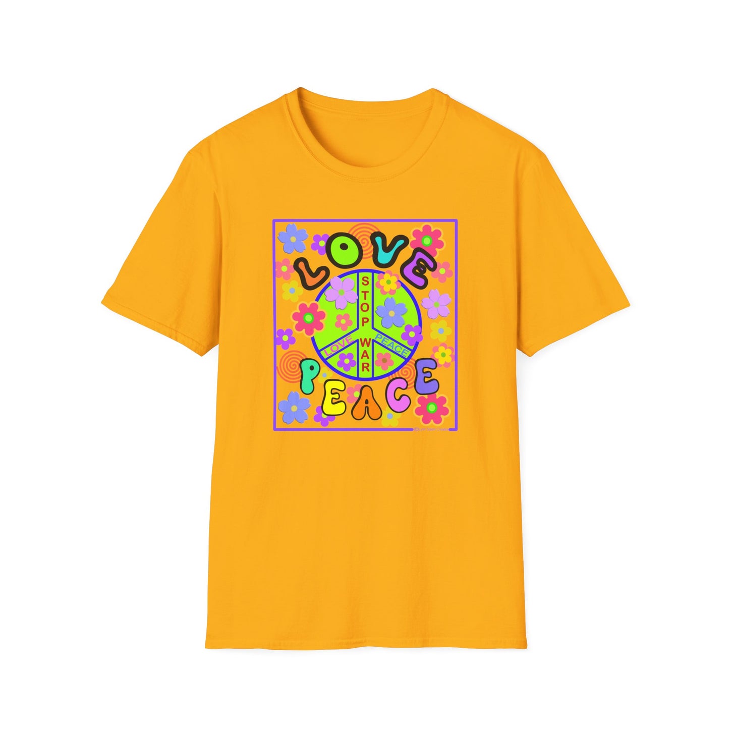 T-Shirt - Unisex Softstyle - Love & Peace