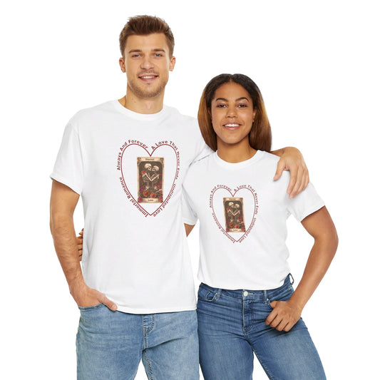 T-Shirt-Unisex Heavy Cotton - Eternal Love by Lynn Salem Creates