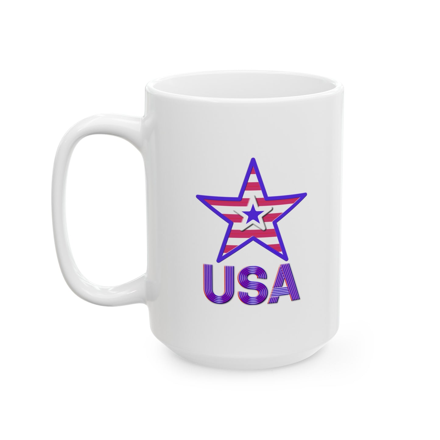 Ceramic Mug, (11oz, 15oz) - USA