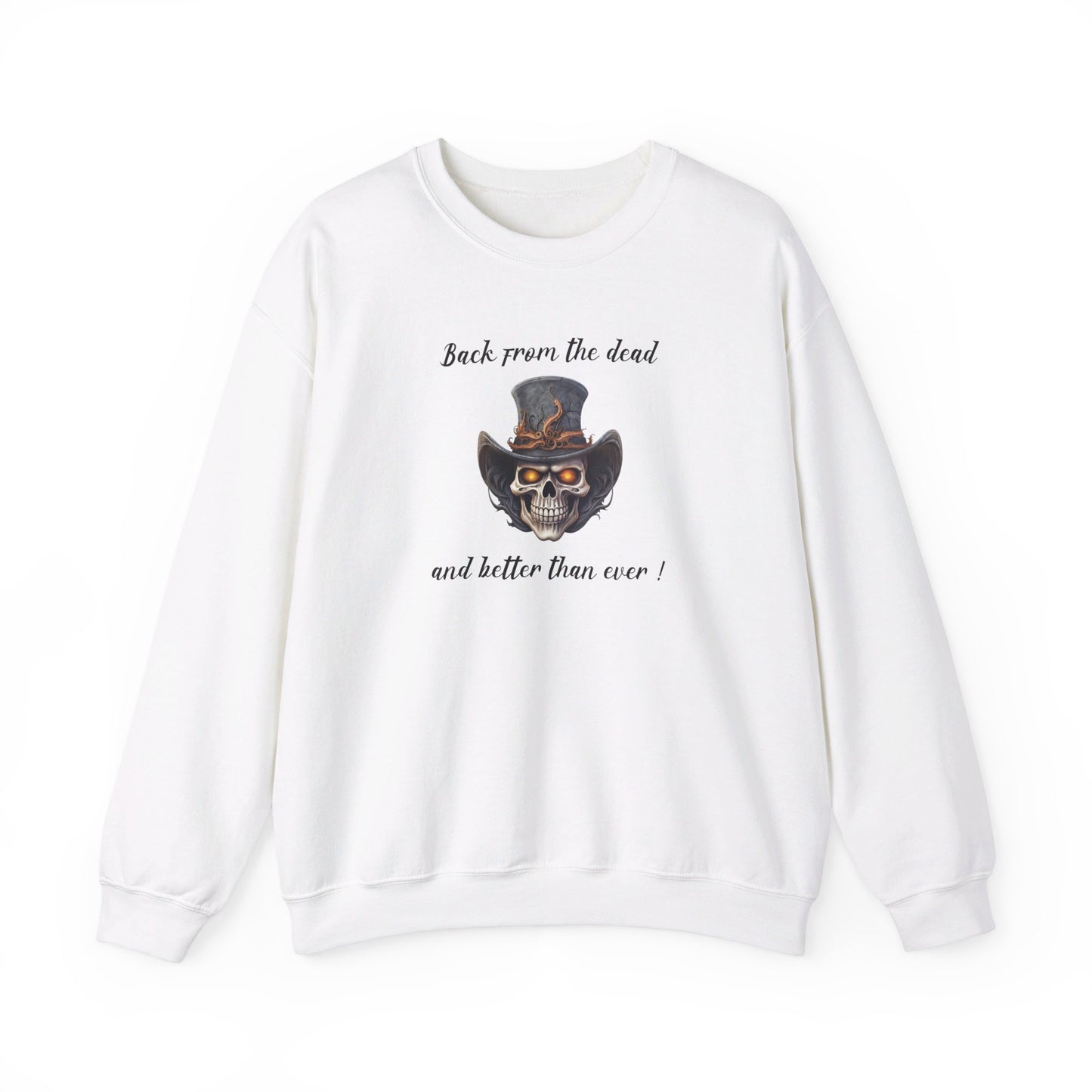 Crewneck Sweatshirt-Unisex Heavy Blend™ - Back From the Dead by Lynn Salem Creates