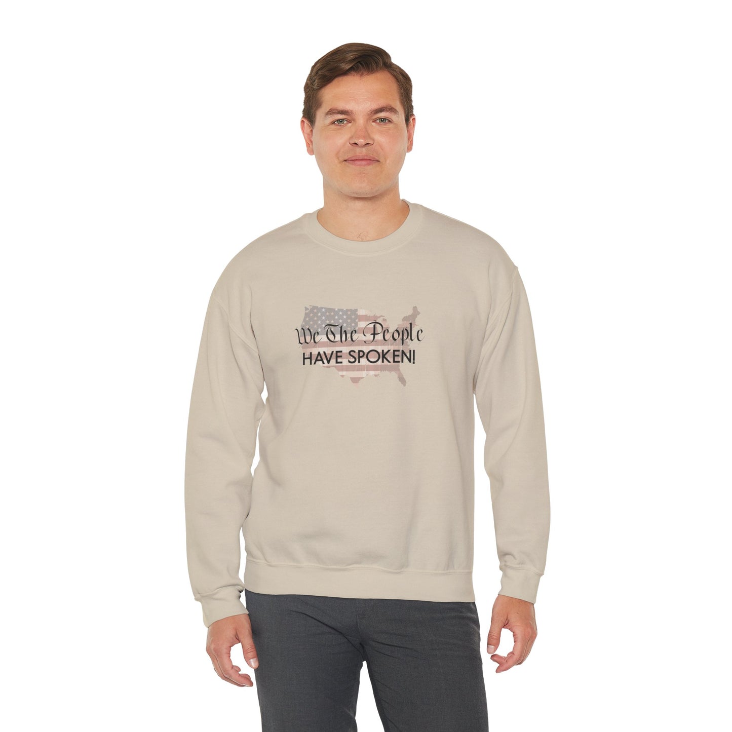 Crewneck Sweatshirt (Unisex) - We The People Have Spoken by Lynn Salem Creates