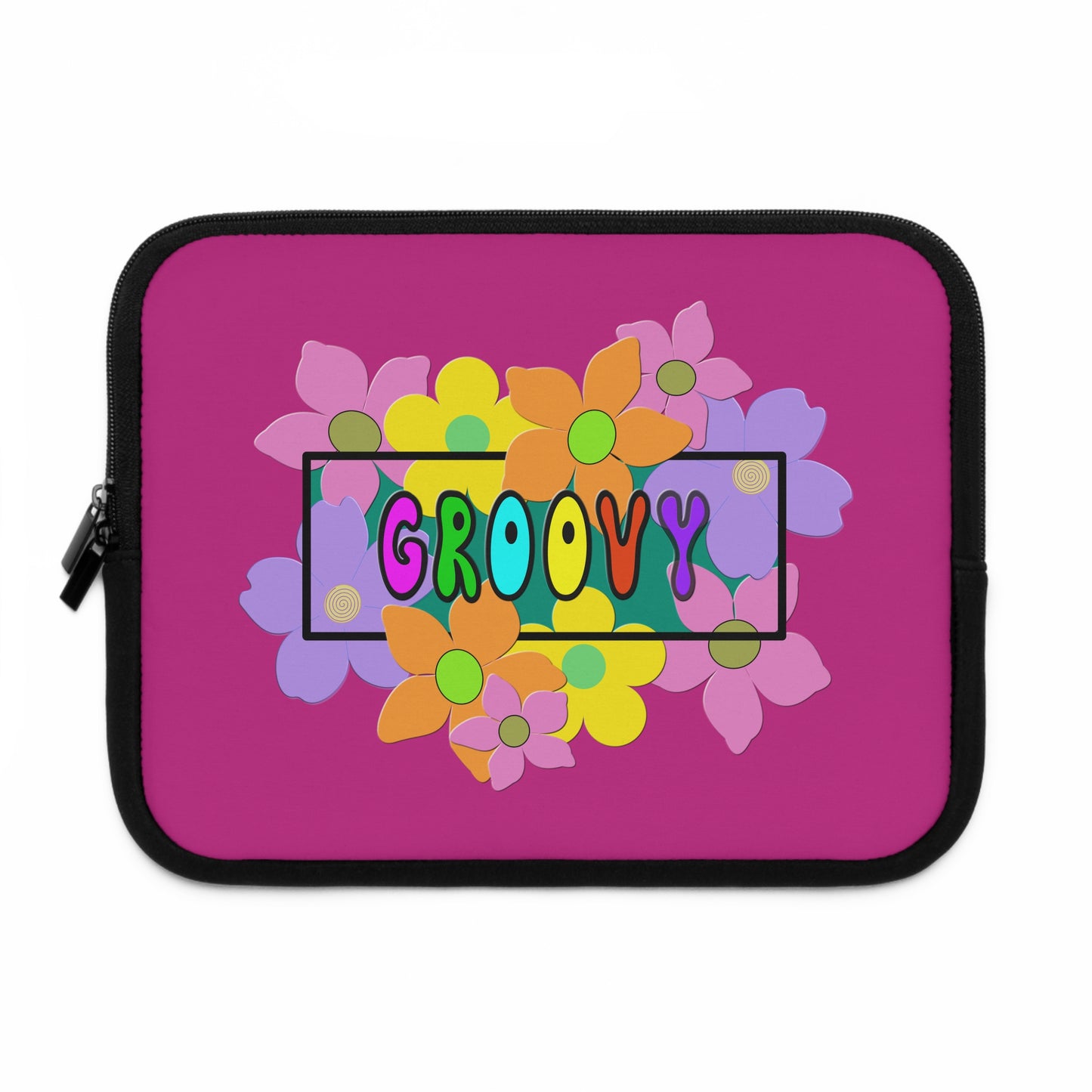 Laptop Sleeve - GROOVY by Lynn Salem Creates